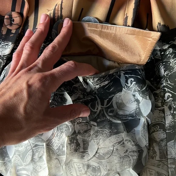 Vanessa G silk environmental statement blazer Jacket - Picture 6 of 16